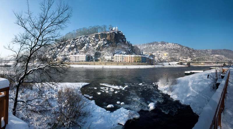 Klostrmanka - Decin, Letna Apartman Kültér fotó